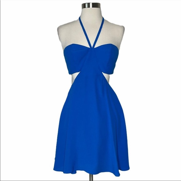 NBDxNaven blue mini dress. - Picture 1 of 3